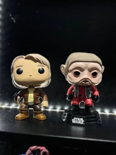 2 Funko Pop Originais Star Wars - Nien Nunb e Han Solo