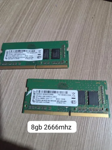 Memória RAM ddr4 8gb 2666mhz Smart Notebook