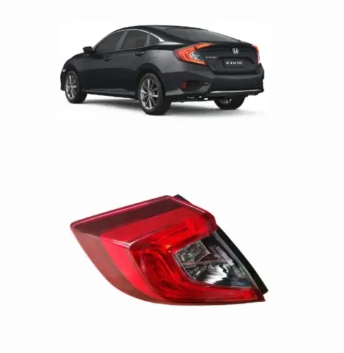 Jogo de Lanternas Traseiras Originais Honda Civic G10 EXL (4 Peças)