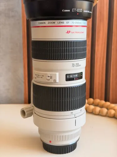 Lente canon EF 70 200 2.8 L nova