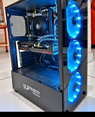 PC GAMER COMPLETO - RYZEN 5 4600G + RX 6600 XT