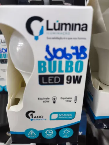 Lâmpada Led Bulbo 9w R$2,59un**