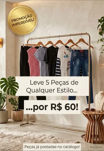 Sacolinha de roupas