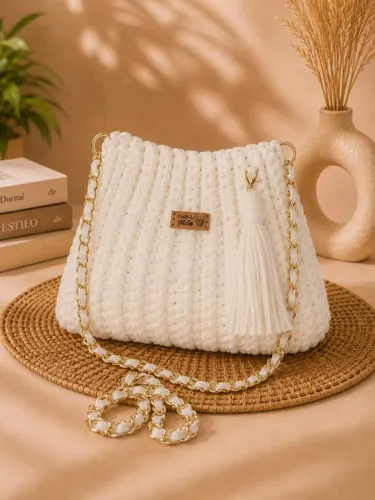 Bolsa Luxo Fio de Malha