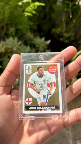 Jude Bellingham Ouro Extra Sticker Panini 2026
