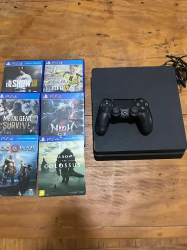 Ps4 1TB + 7 jogos de brinde