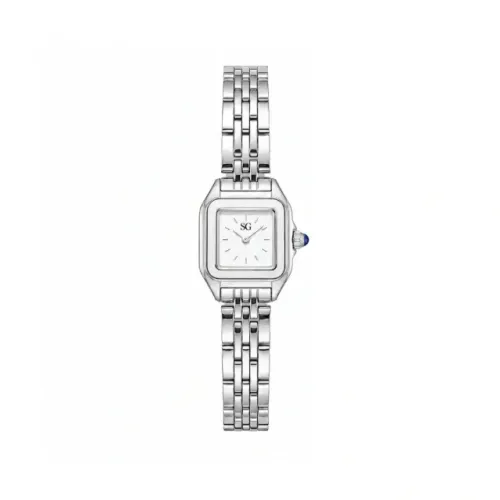 Relógio Feminino Quadrado Boxy Mini - Bicolor (BXG2230)