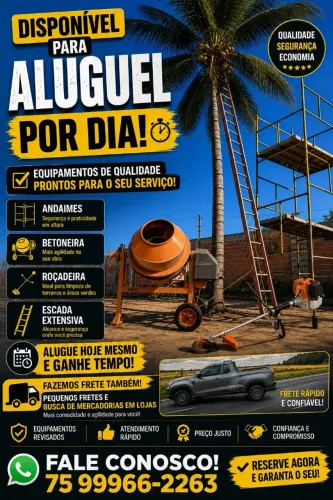 Aluguel de ferramentas
