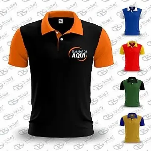 Camisa Polo c recorte Personalizada