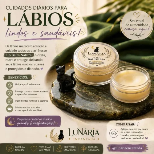 Lipbalm aroma de baunilha