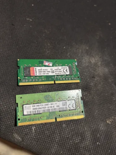 Memória ddr4. Not. 8GB