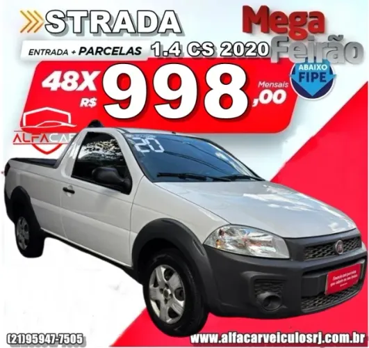 Fiat Strada Working Hard 1.4 Fire Flex 8V CS 2020