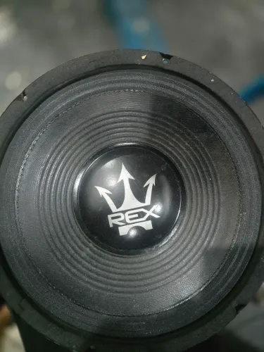 Alto-falante de 12 500 rms tocando muito