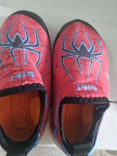 Tênis Bibi homem aranha com led tamanho 24