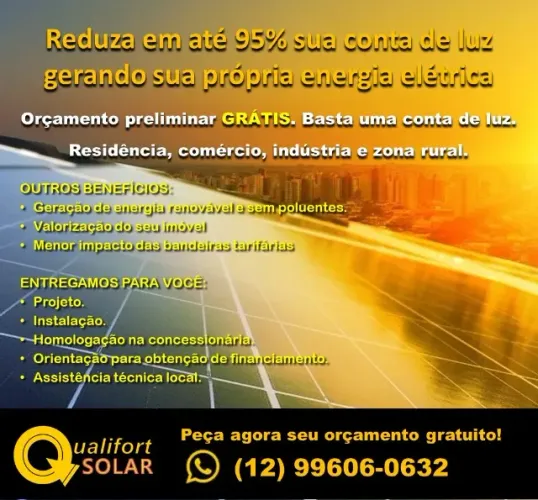 Energia solar fotovoltaica, aquecedor solar