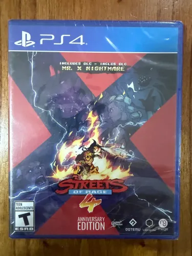 Street Of Rage 4 Aniversary Edtion - Ps4 - Lacrado