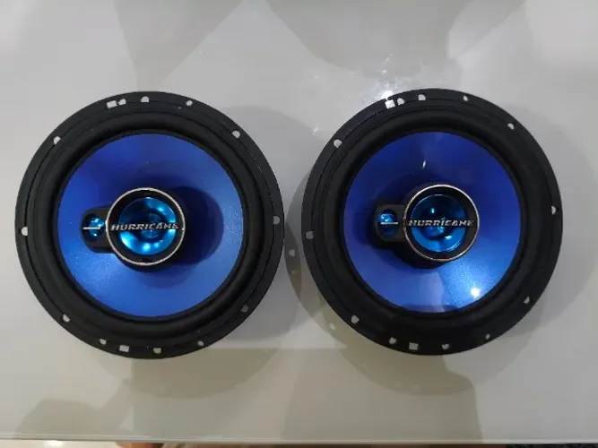 Par Alto Falante Porta Hurricane 6 Polegadas 100 Rms Triak Nova na caixa