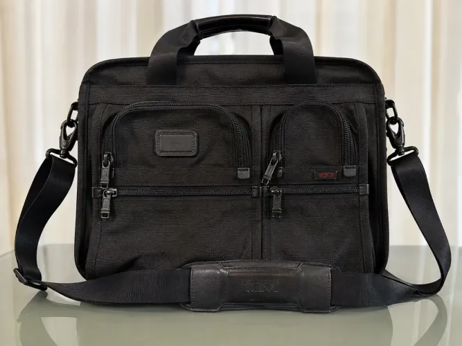 Bolsa TUMI Alpha Executiva Original 26160DH Preta