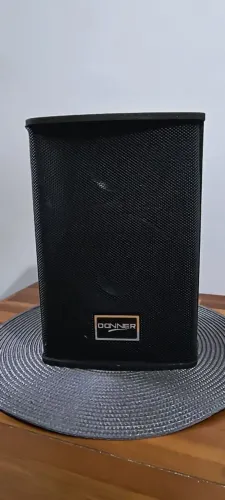 Caixa de som ambiente L|áudio D602 80 W Rms 6 Pol preta