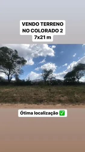 Terreno/Lote 7x21m no Loteamento Colorado 2 - RUA PRINCIPAL