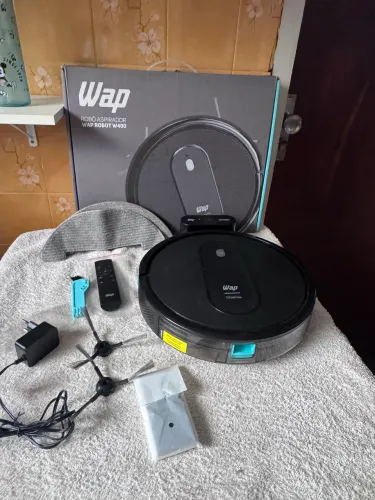robô aspirador de pó WAP Robot 3 em 1 que varre, aspira e passa pano