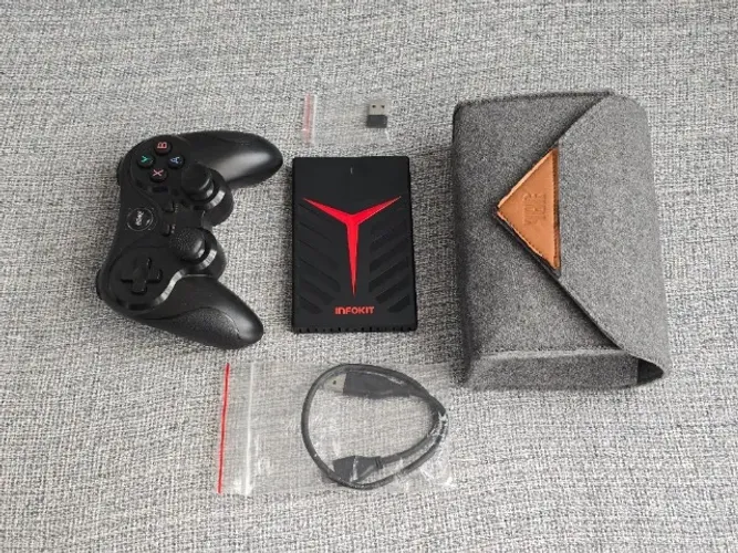 HD Multijogos Retro Batocera 42 (250GB) + Joystick + Case de Transporte - Plug & Play!