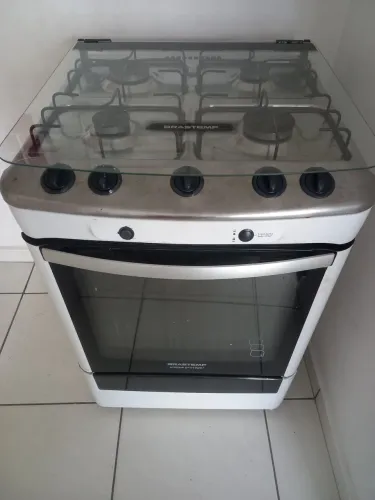Fogão Brastemp automático funcionando tudo perfeitamente