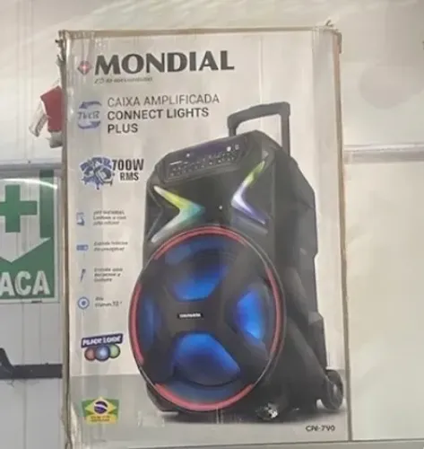 Caixa de som ( mondial )