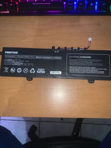 Bateria Positivo Li-Polymer 3,7V 10.000mAh 37Wh
