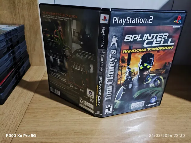 Tom Clancy?s Splinter Cell: Pandora Tomorrow PS2 original 