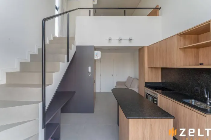 Apartamento com 1 dormitório para alugar, 37 m² por R$ 3.486,46/mês - Vila Nova - Blumenau