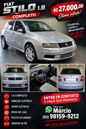 Fiat Stilo 1.8/ 1.8 Connect Flex 8V 5P 2007