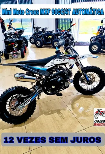 MINI MOTO CROSS MXF 90CC/4T AUTOMÁTICA EM 12 VEZES SEM JUROS 