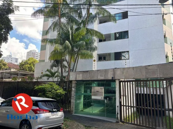 Apartamento com 2 dormitórios para alugar, 45 m² - Jaqueira- Recife/PE