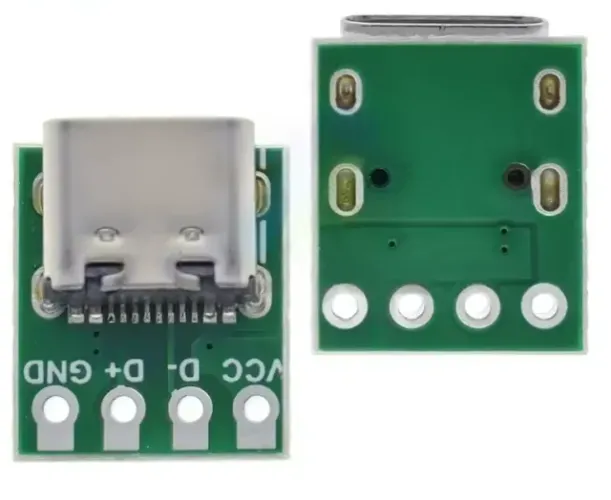 Modulo Conector Usb C Femea