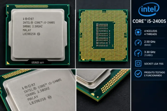 Processador Intel core i5 2400s