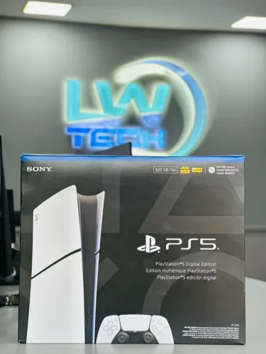 PlayStation 5 Slim Midia Digital 825GB - Loja LW Tech