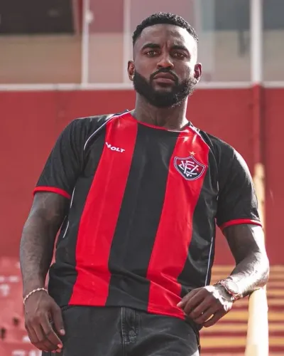 Camisa Vitória Oficial 26/27 Rubro Negro