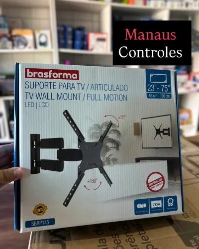Suporte para Tv 75 Polegadas Articulado Brasforma ( Fazemos Entregas )