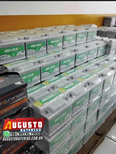 Bateria Heliar 60 ah em São Luís Augusto Baterias 10