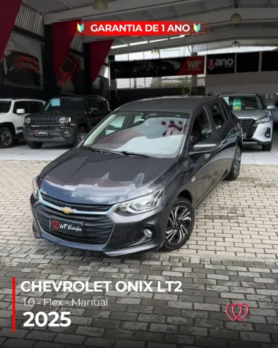 Chevrolet Onix Hatch LT 1.0 12V Flex Mec. 4P 2025