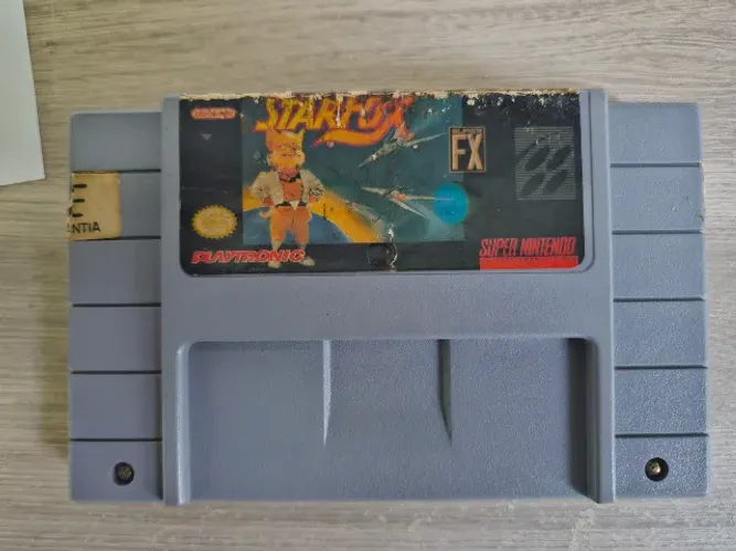 Cartucho de Super Nintendo - Star Fox