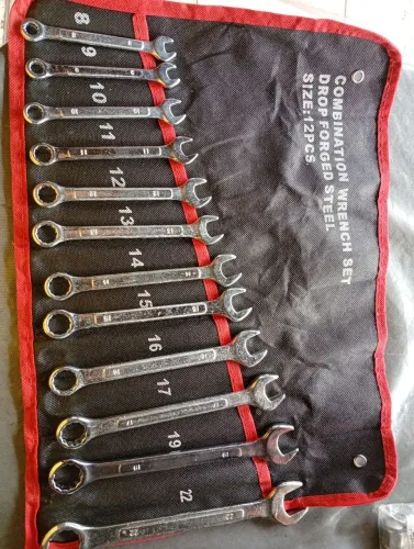 Jogo chave combinada 8mm até 22mm de 12 pcs