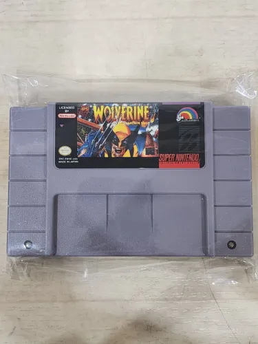 Wolverine Adamantium Rage de Super Nintendo Cartucho Original