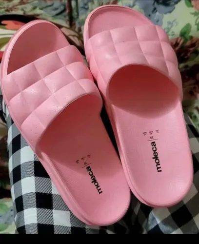 Sandália/ sapato Slide nuvem Rosa 39 Moleca