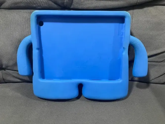 Capa emborrachada para Ipad 10.2 polegadas - azul