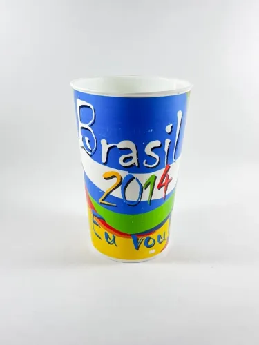 Copo Copa do Mundo 2014 Brasil Oficial Item Colecionável