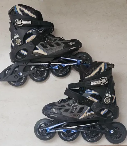 Patins FILA 84 mm + kit de segurança (n°38/39)