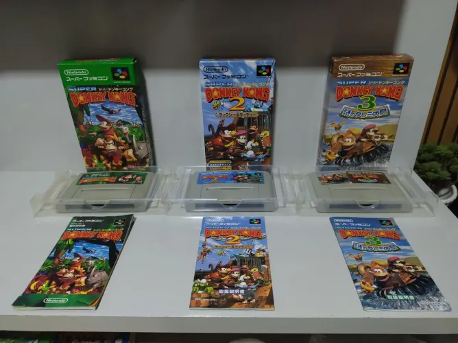 Coleção Completa Donkey Kong SFC