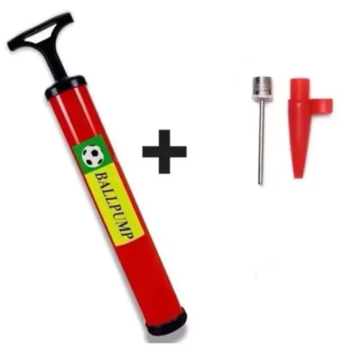Bomba de encher bola + bicos